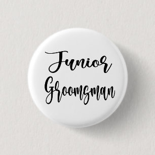 Jüngerer Bräutigam-Page-Button Button