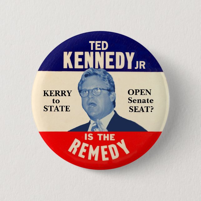 Jüngeres Teds Kennedy ist die Abhilfe Button (Vorderseite)