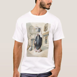 Junges arabisches Mädchen, das vom Hammam in Kair T-Shirt