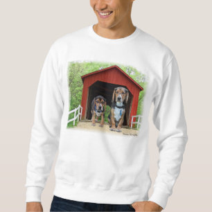 Junges Beagle-Sandy-Nebenfluss-bedeckte Sweatshirt