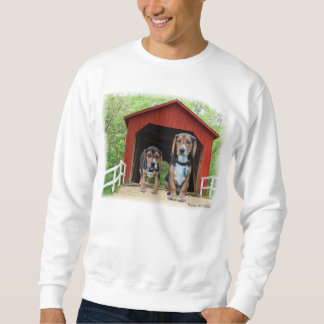 Junges Beagle-Sandy-Nebenfluss-bedeckte Sweatshirt