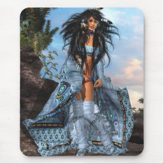 Junges indisches Mädchen (1) Mousepad