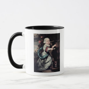 Junges Mädchen an einem Brunnen, 1662 Tasse