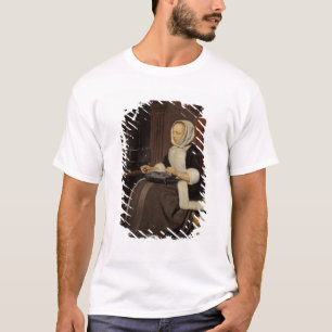 Junges Mädchen bei der Arbeit T-Shirt