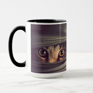 Junges Tabby-Kätzchen Tasse