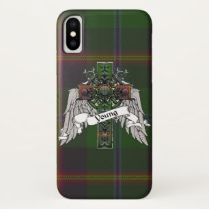 Junges Tartan-Kreuz Case-Mate iPhone Hülle