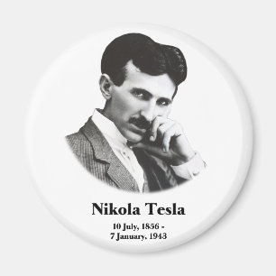 Junges Tesla Magnet