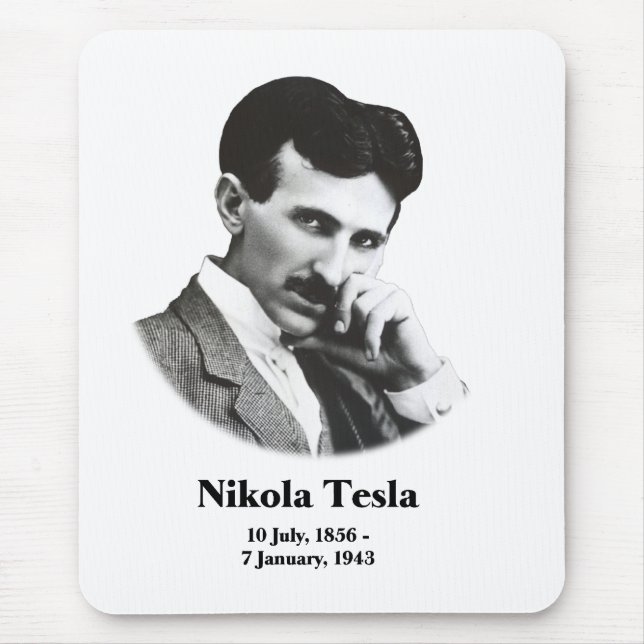 Junges Tesla Mousepad (Vorne)