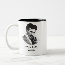 Junges Tesla Zweifarbige Tasse
