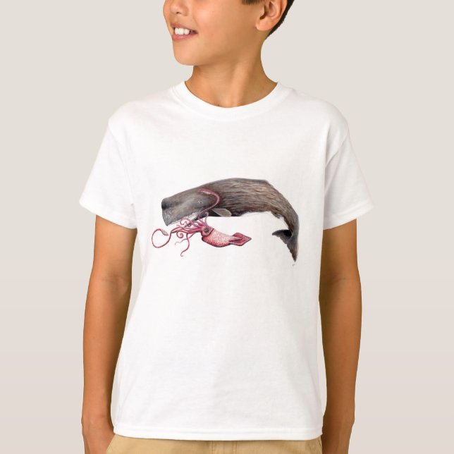 Junges Unterhemd Cachalote und riesiger (Vorderseite)