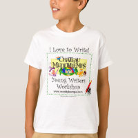 Junges Verfasser-Shirt