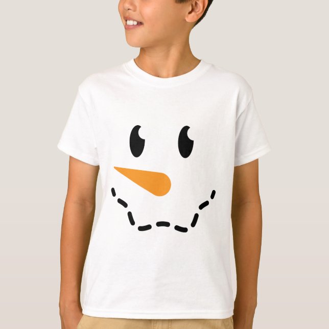 Jungesnowman-T - Shirt (Entwurf 2) (Vorderseite)