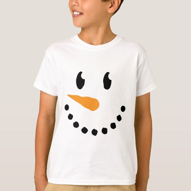 Jungesnowman-T - Shirt (Entwurf 3) (Vorderseite)