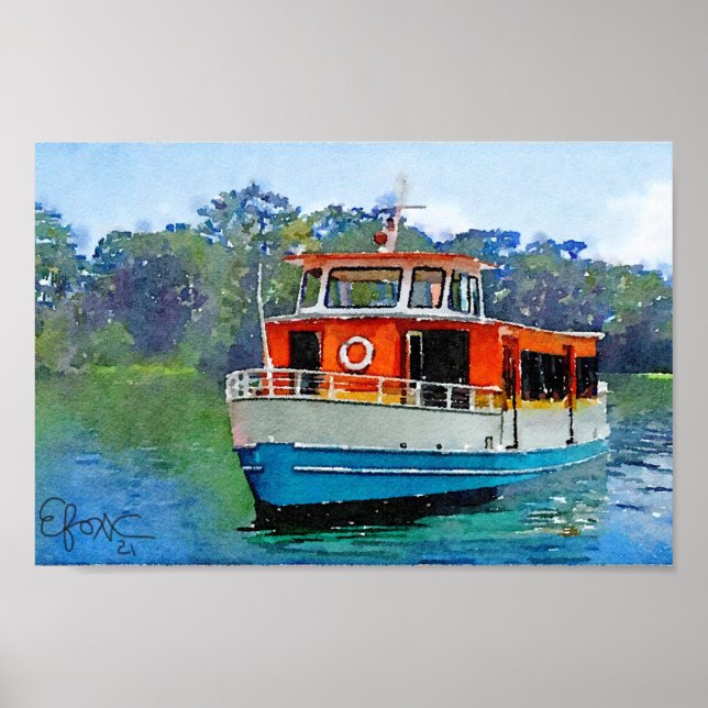 Jungfernfahrt Poster (Vorne)