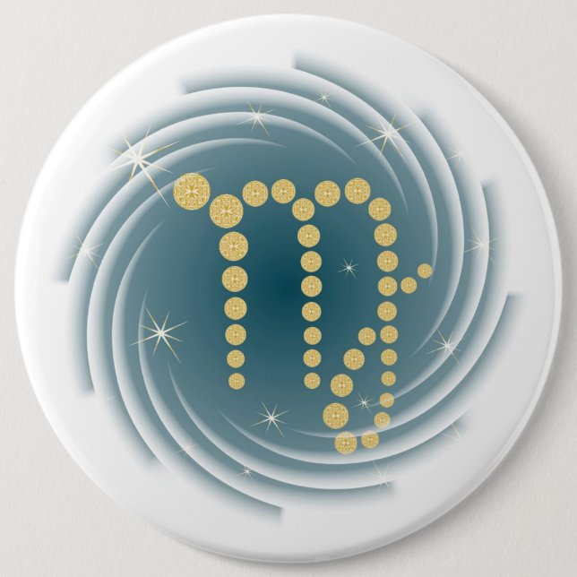 Jungfrau 23. August bis 23. September Buttons (Vorderseite)