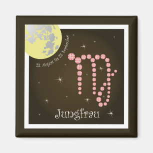 Jungfrau 23. August bis 23. September Magnet