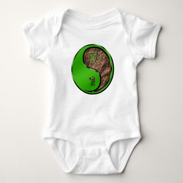 Jungfrau Baby Strampler (Vorderseite)