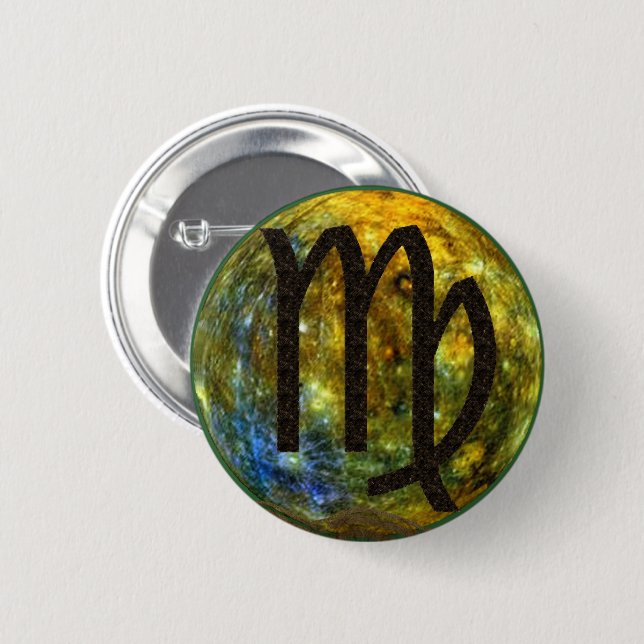 Jungfrau Button (Vorne & Hinten)
