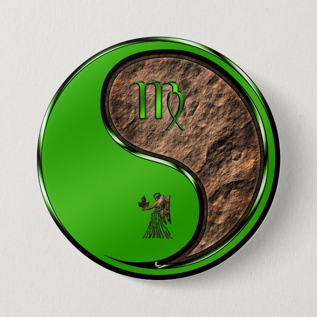 Jungfrau Button (Vorderseite)