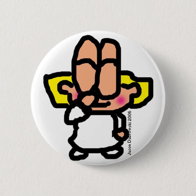 Jungfrau Button (Vorderseite)