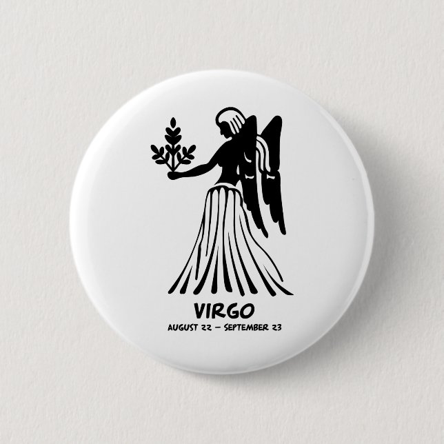 Jungfrau Button (Vorderseite)