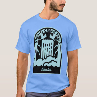 Jungfrau Creek Falls Alaska T-Shirt