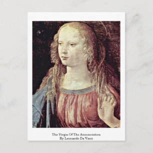 Jungfrau der Bekanntgabe durch Postkarte