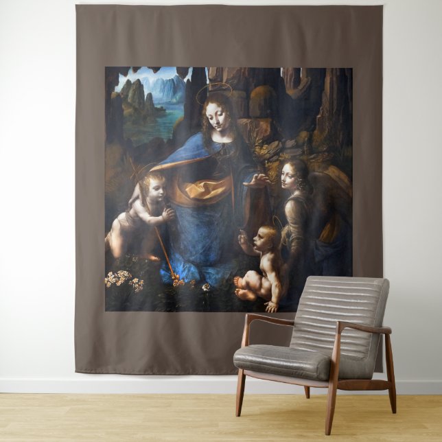 Jungfrau der Rockband Wandteppich (Beispiel)