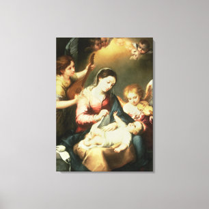 Jungfrau der Schwindelkleidung Leinwanddruck