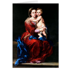 Jungfrau des Rosenbeetes - Bartolome Esteban