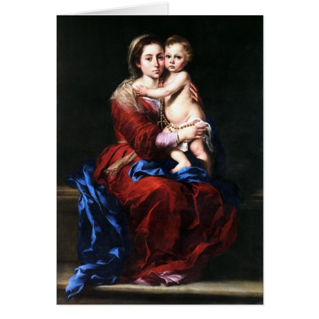 Jungfrau des Rosenbeetes - Bartolome Esteban (Vorne)