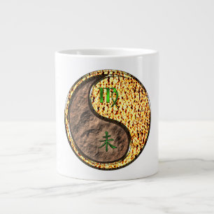 Jungfrau & Feuer Ziege Jumbo-Tasse