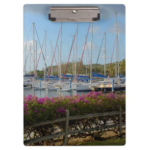 Jungfrau Gorda Yacht Hafen Klemmbrett