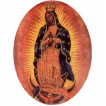 Jungfrau Guadalupe Freistehende Fotoskulptur<br><div class="desc">Jungfrau Guadalupe</div>