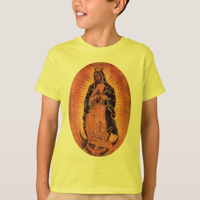 Jungfrau Guadalupe T-Shirt (Vorderseite)
