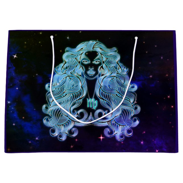 Jungfrau in der Jungfrau zodiac Geschenktasche Große Geschenktüte (Vorderseite)