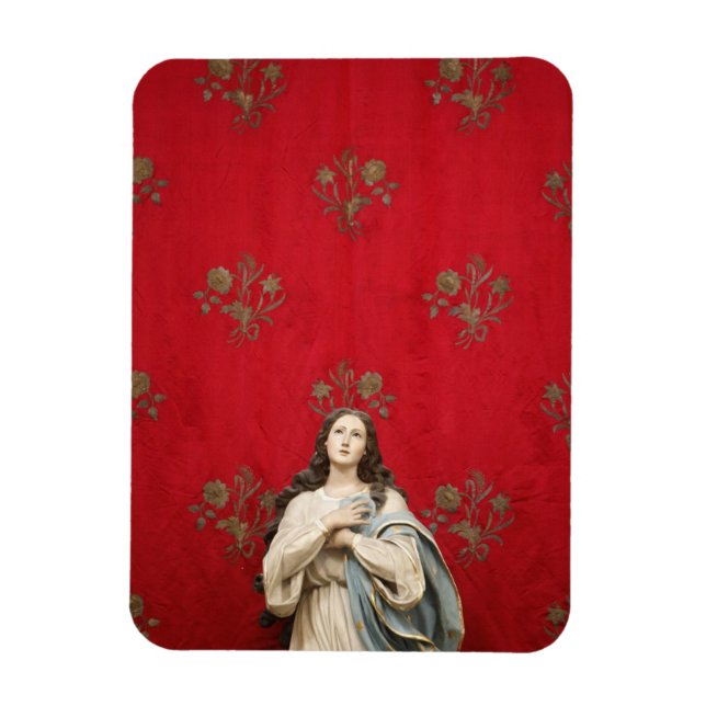 Jungfrau in der Spaccanapoli Kirche, Neapel Magnet (Vertikal)