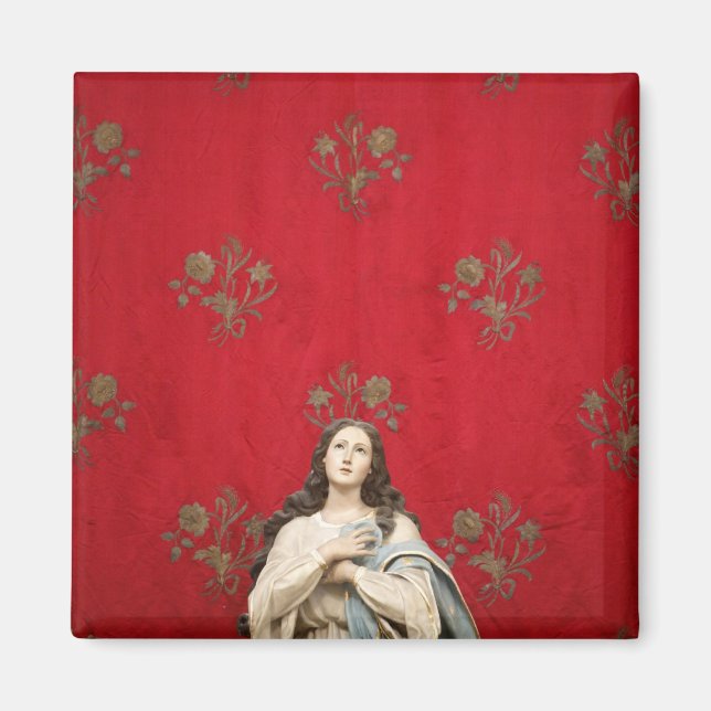 Jungfrau in der Spaccanapoli Kirche, Neapel Magnet (Vorne)