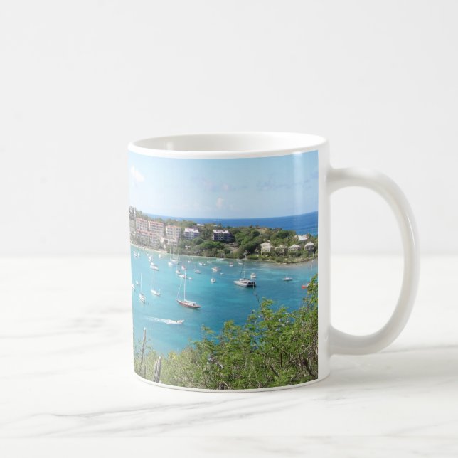 Jungfrau-Insel Johannes US Kaffeetasse (Rechts)