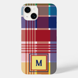 JUNGFRAU Islands Madras Monogram Personalize iPhone 16 Hülle