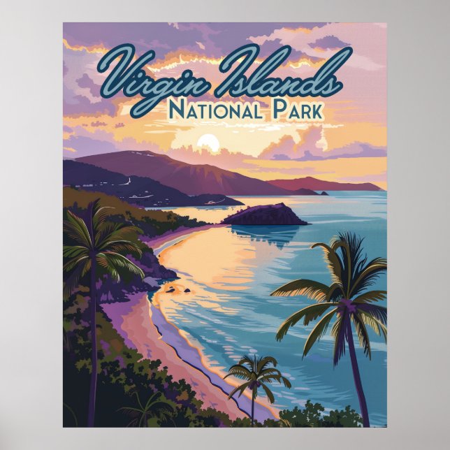Jungfrau Islands National Park St John Poster (Vorne)