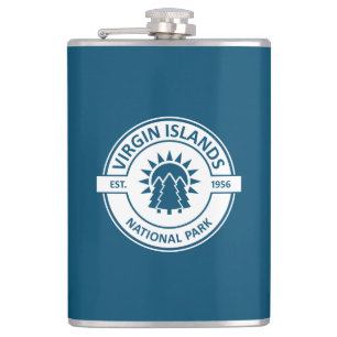 Jungfrau Islands National Park Sun Trees Flachmann