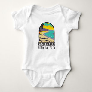 Jungfrau Islands National Park Trunk Bay Beach Baby Strampler