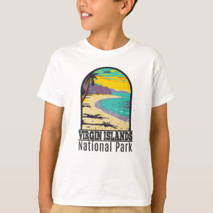 Jungfrau Islands National Park Trunk Bay Beach T-S T-Shirt