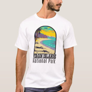 Jungfrau Islands National Park Trunk Bay Beach T-Shirt