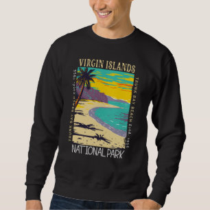 Jungfrau Islands National Park Trunk Bay Not leide Sweatshirt