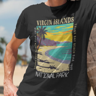 Jungfrau Islands National Park Trunk Bay Not leide T-Shirt