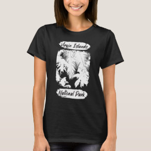 Jungfrau Islands Palm St John National Park T-Shirt