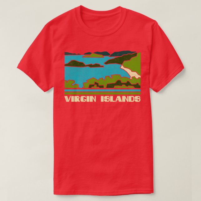 Jungfrau Islands US National Park Geschenk Jungfra T-Shirt (Design vorne)