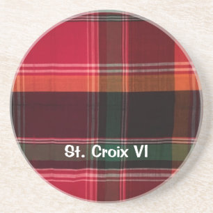 Jungfrau Islands USVI St Croix Personalize Getränkeuntersetzer